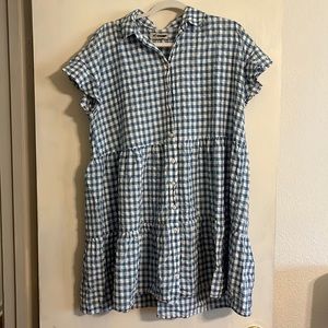 Madewell gingham dress
